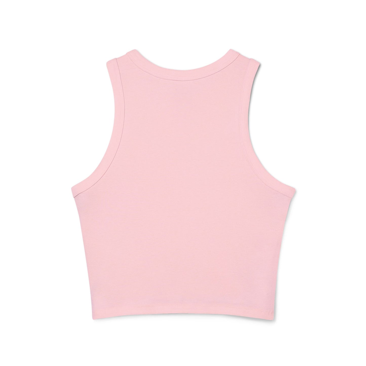 Whimsical Woody the Red Fox Women's Micro Rib Racer Tank Top - Fun Summer Style