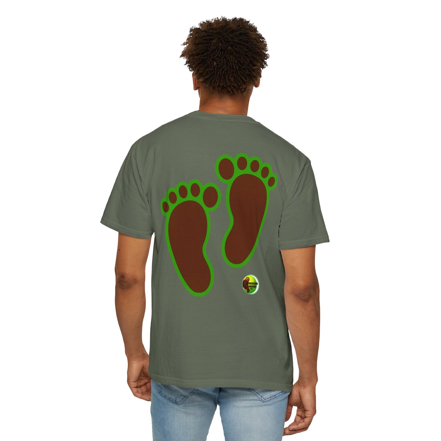 "Kisatchie Bigfoot" T-Shirt - Unisex Garment-Dyed Tee