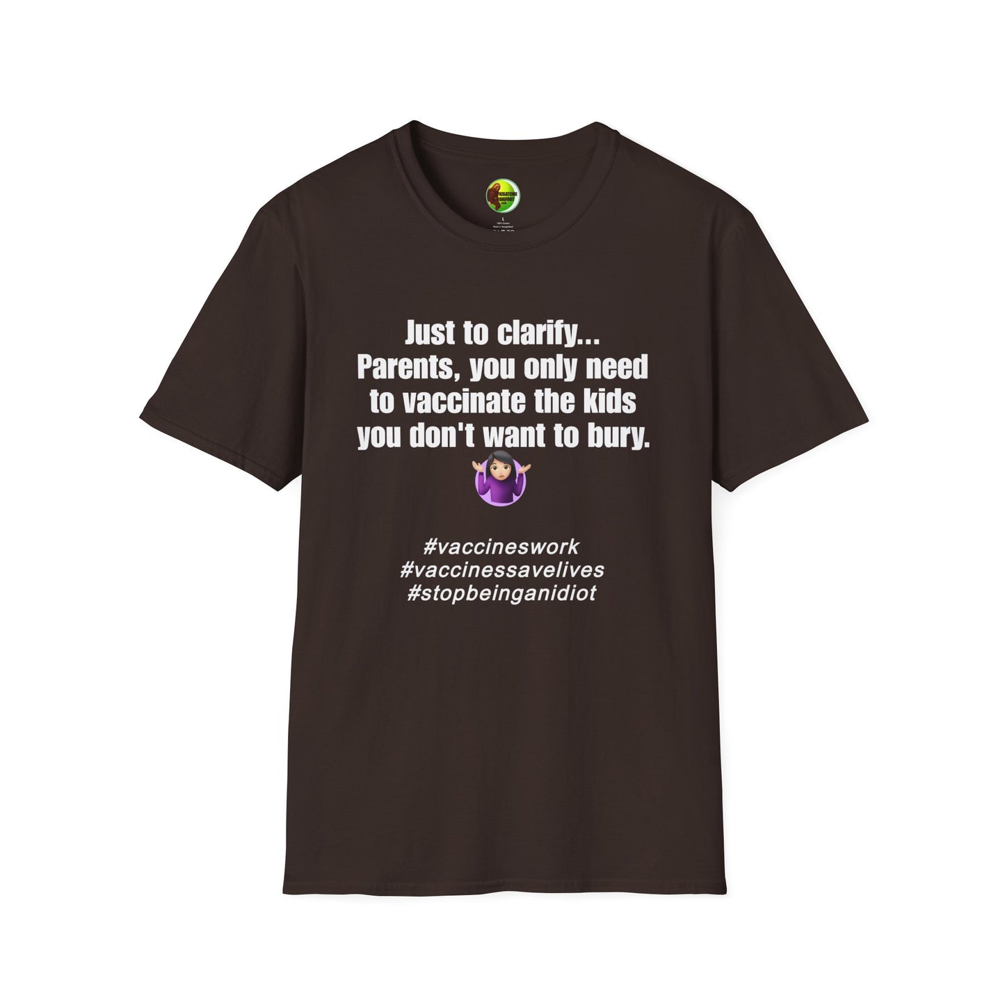 Vaccinate Unisex Softstyle T-Shirt