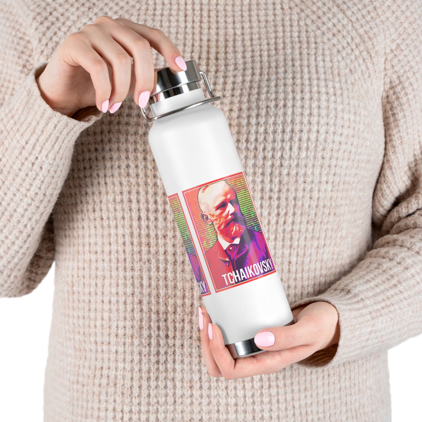 Tchaikovsky Copper Vacuum Insulated Bottle, 22oz