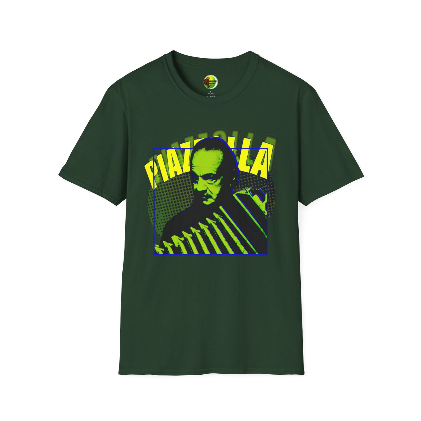 Piazzolla Unisex Softstyle T-Shirt - Perfect for Music Lovers