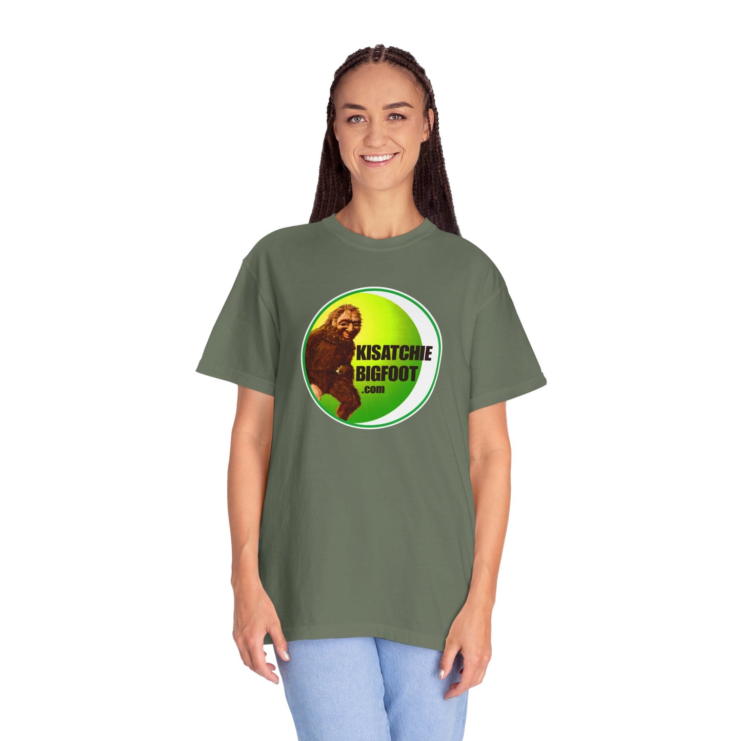 "Kisatchie Bigfoot" T-Shirt - Unisex Garment-Dyed Tee