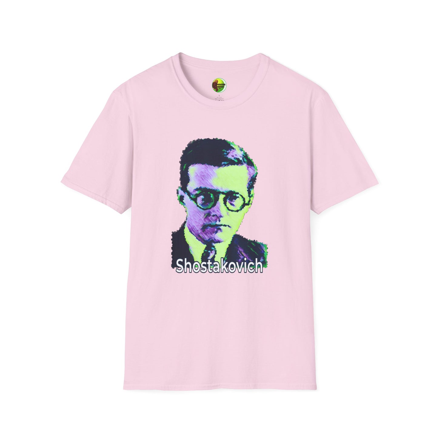 Shostakovich Unisex Softstyle T-Shirt - Perfect for Music Lovers