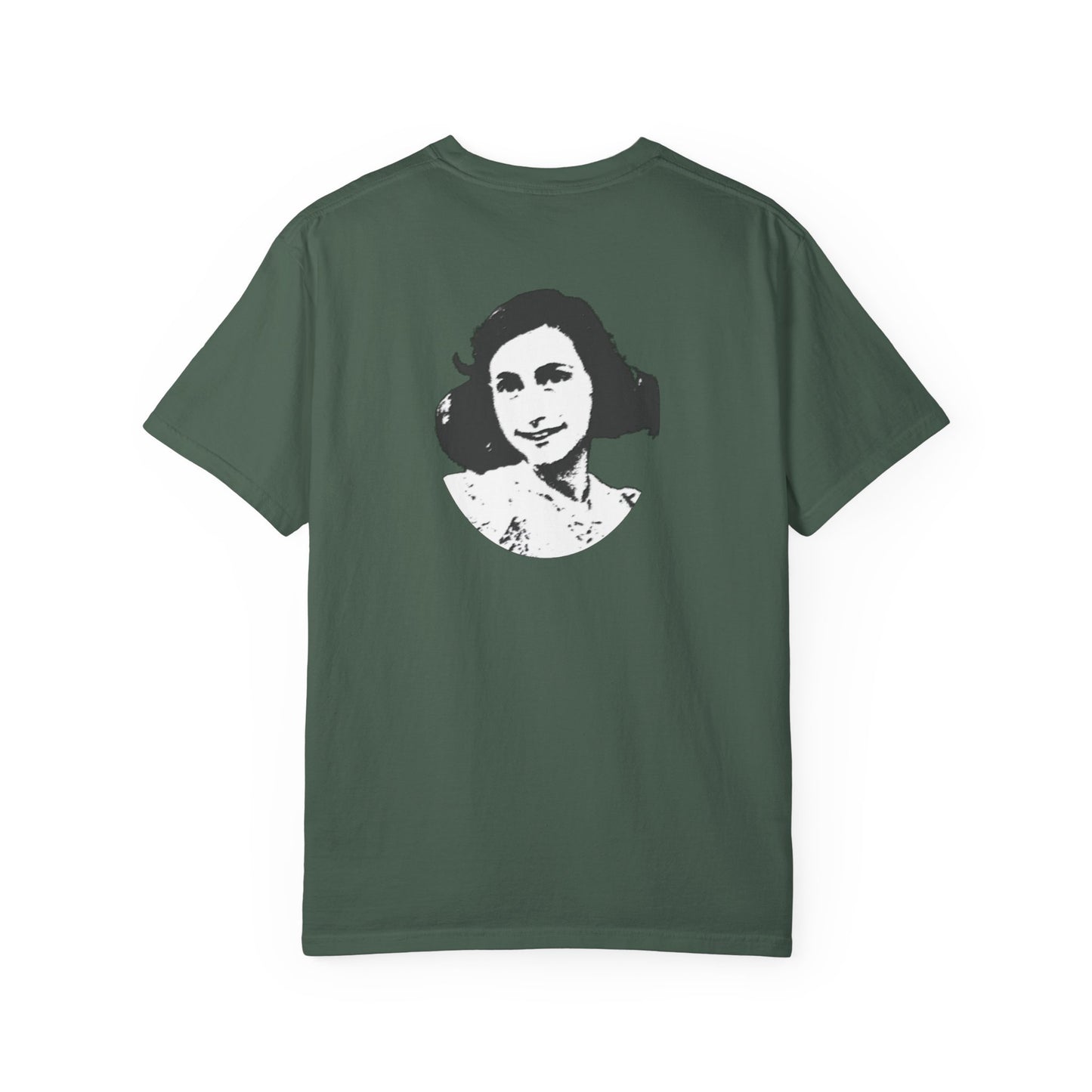 Anne Frank - Unisex Garment-Dyed Tee for Activists