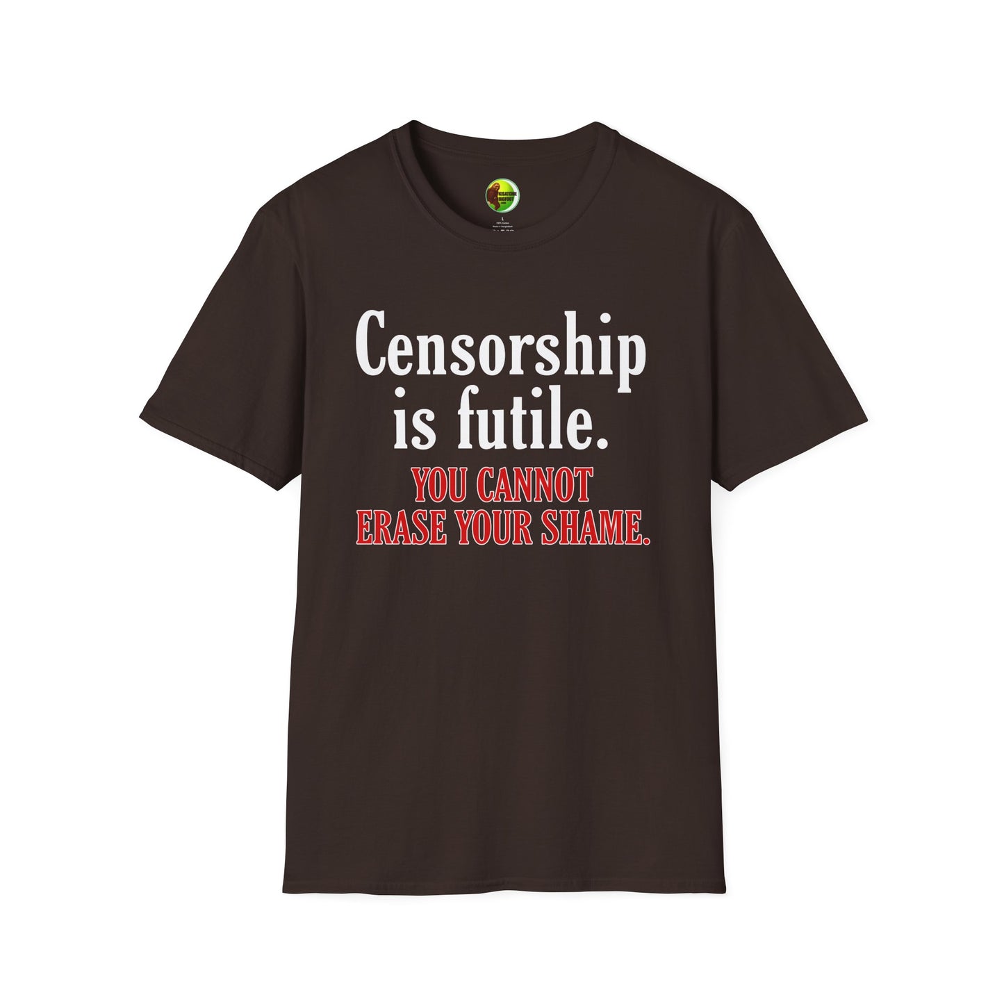 Censorship Unisex Softstyle T-Shirt