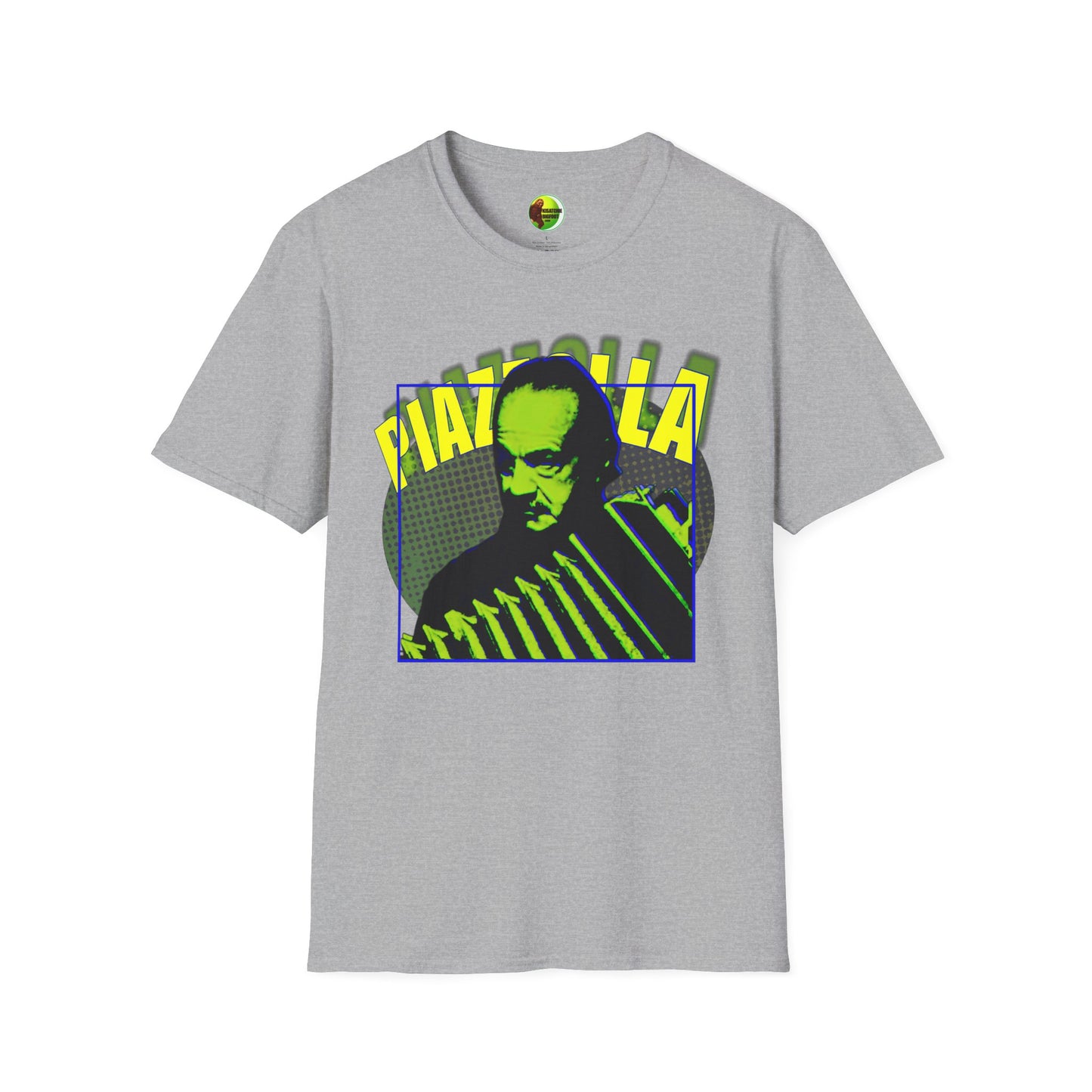 Piazzolla Unisex Softstyle T-Shirt - Perfect for Music Lovers