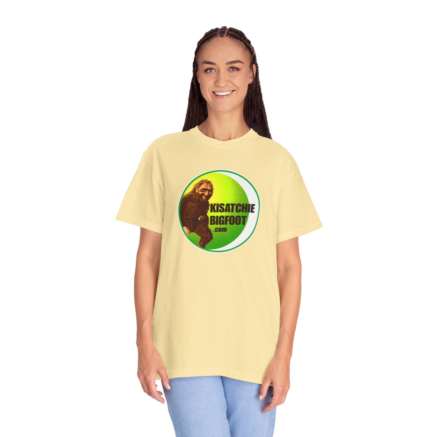 "Kisatchie Bigfoot" T-Shirt - Unisex Garment-Dyed Tee