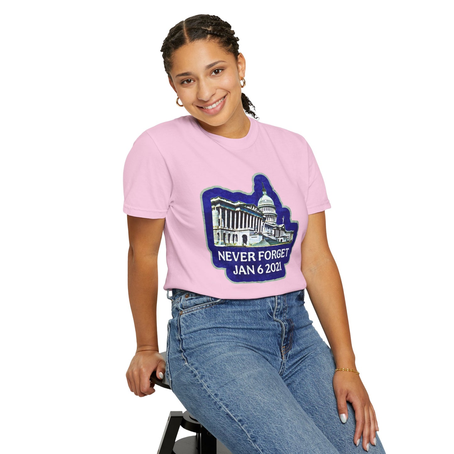 Never Forget - Unisex Garment-Dyed Tee for Activists