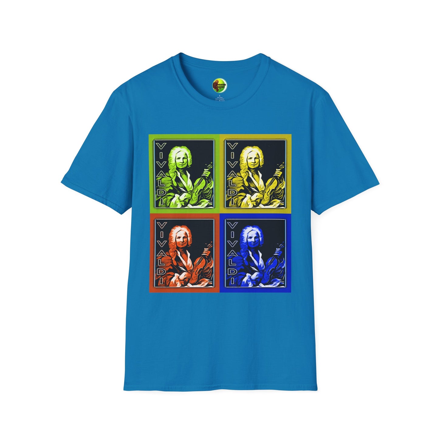 Vivaldi Unisex Softstyle T-Shirt - Perfect for Music Lovers