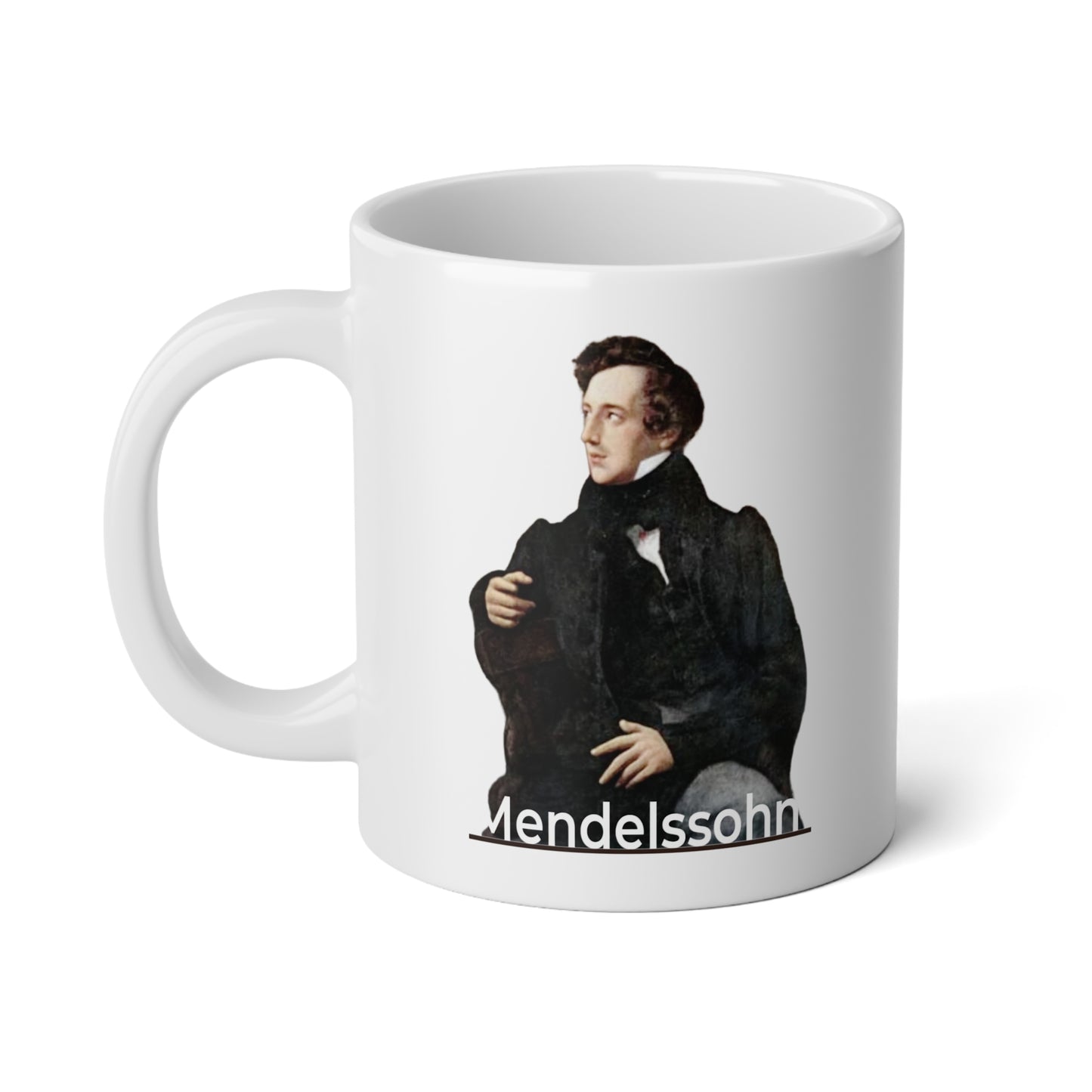 Mendelssohn Jumbo Mug, 20oz