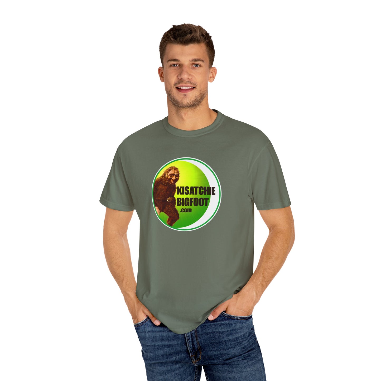 "Kisatchie Bigfoot" T-Shirt - Unisex Garment-Dyed Tee