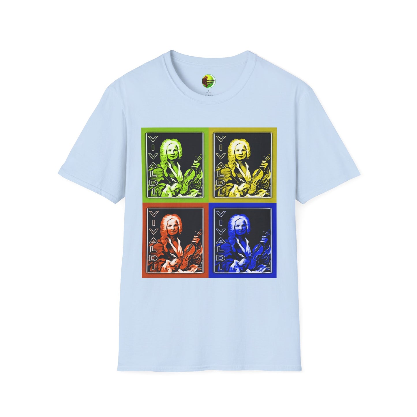 Vivaldi Unisex Softstyle T-Shirt - Perfect for Music Lovers