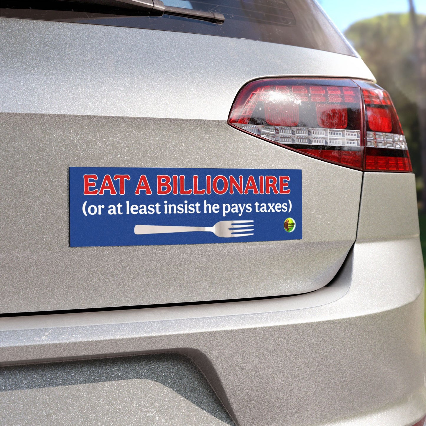 Eat a Billionaire Car Magnets