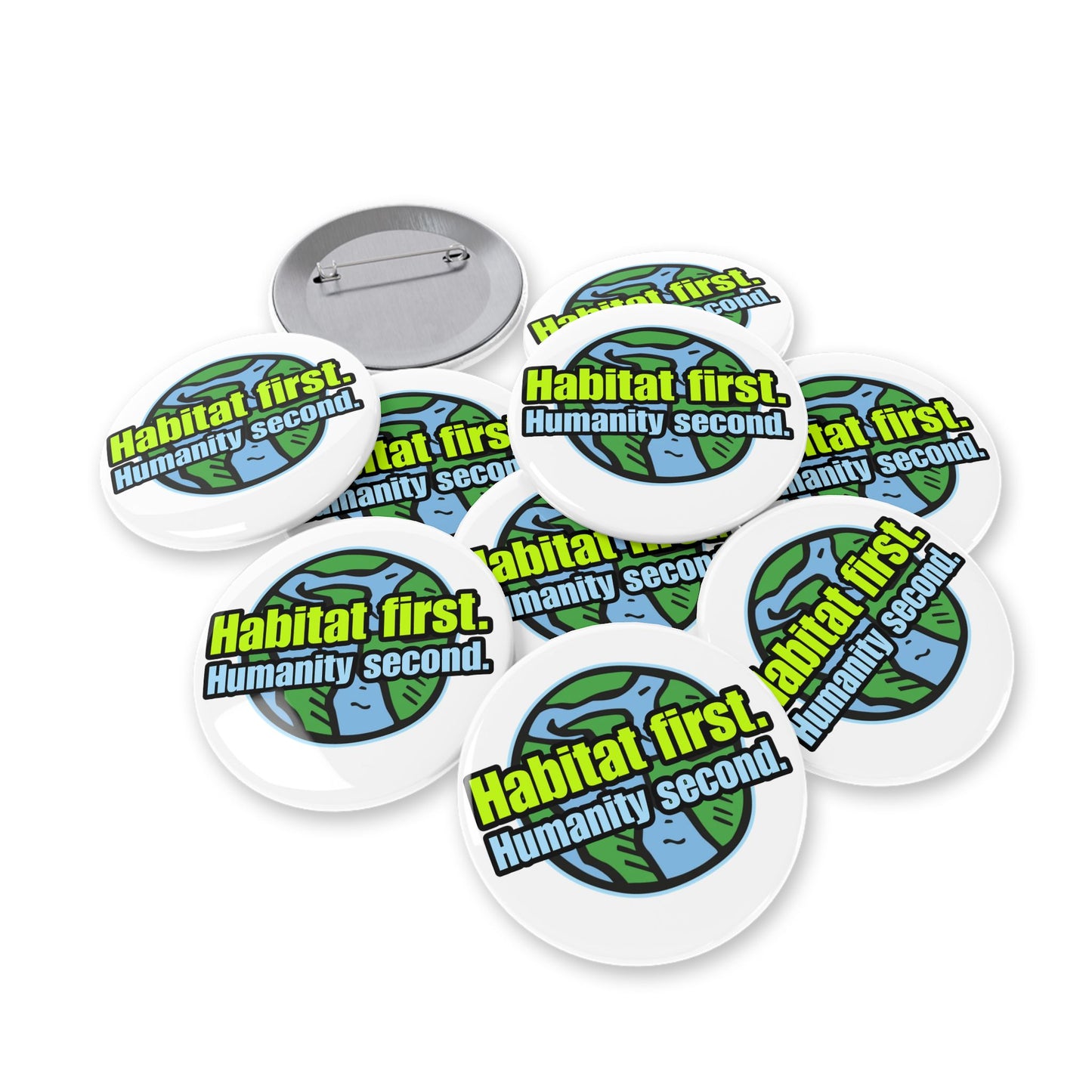 Habitat First Buttons