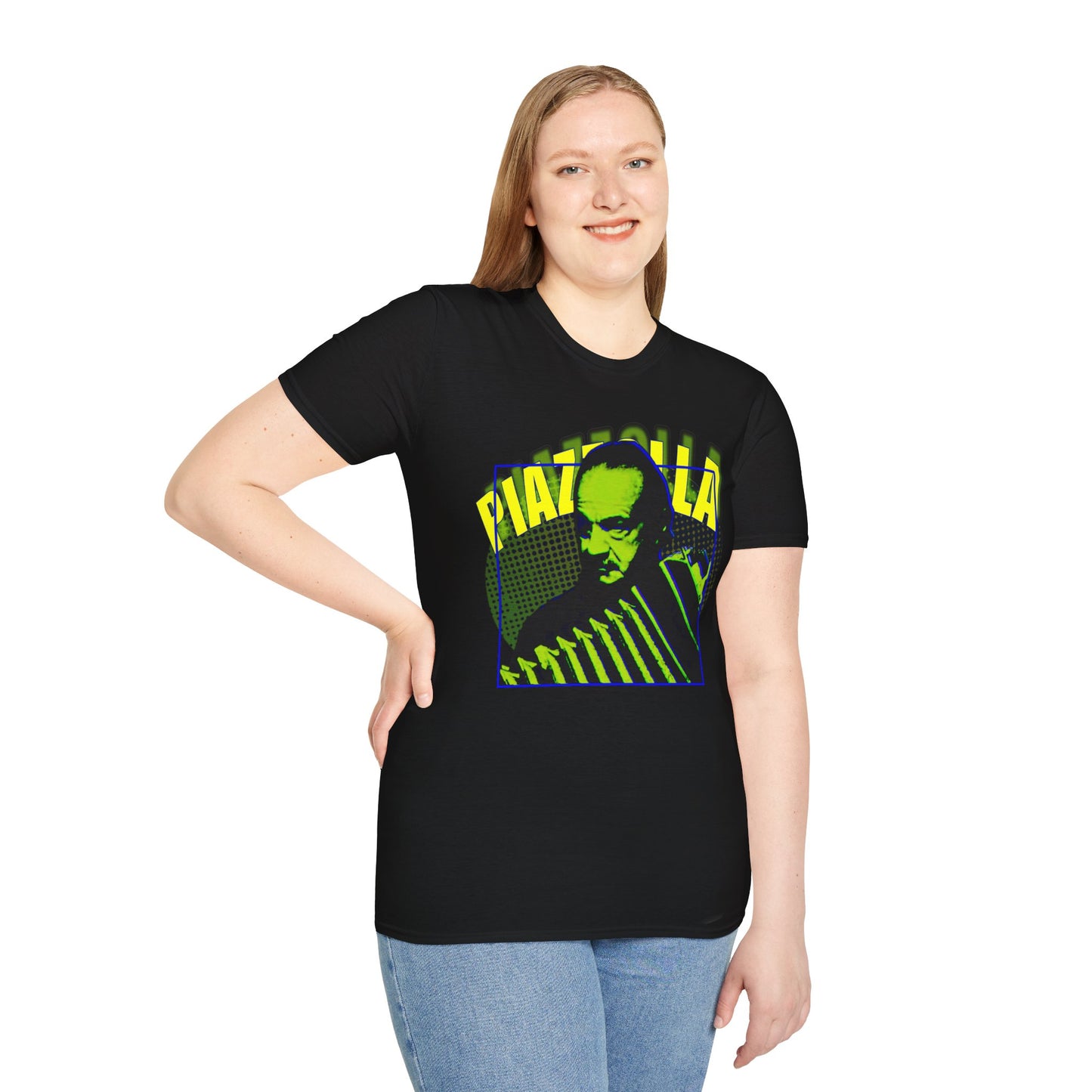 Piazzolla Unisex Softstyle T-Shirt - Perfect for Music Lovers