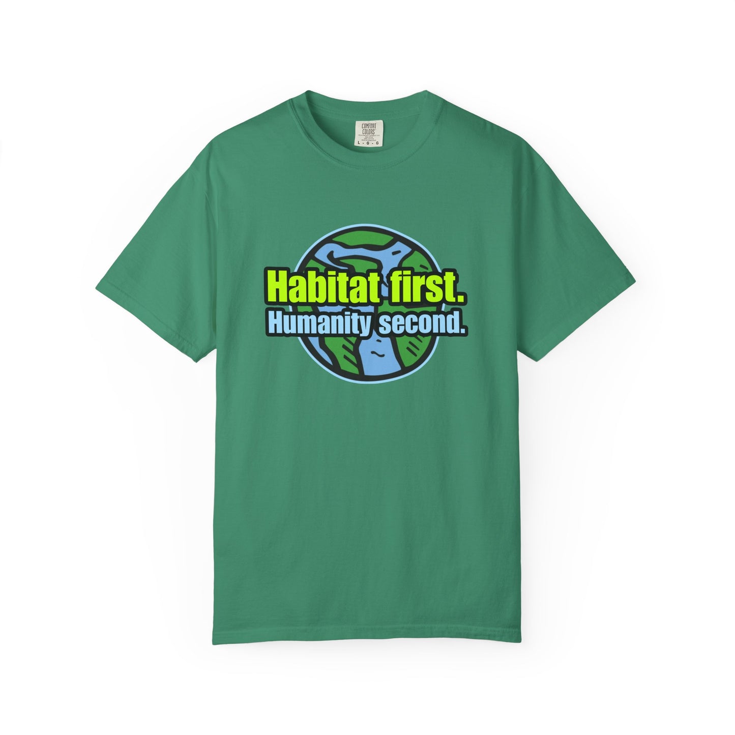 Habitat First - Unisex Garment-Dyed Tee for Activists