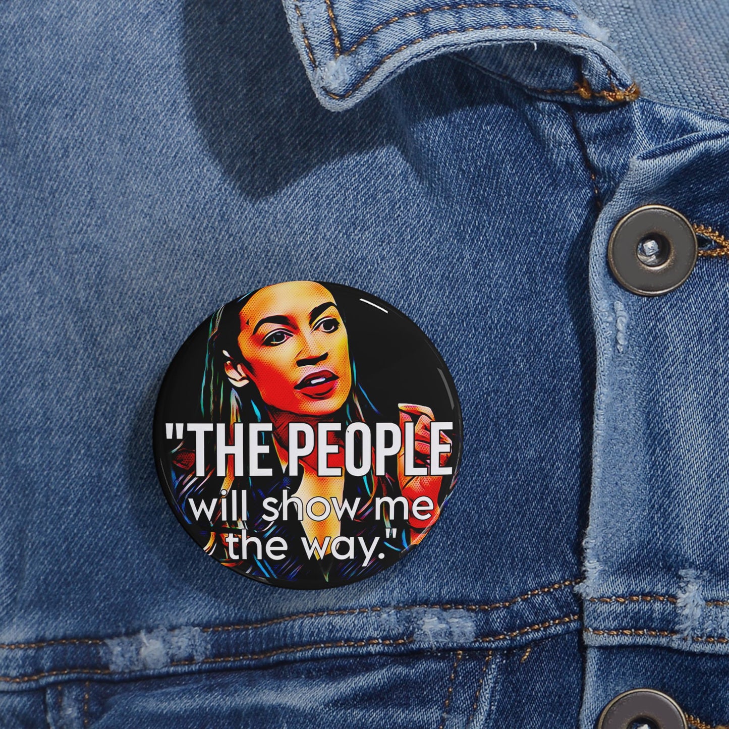 AOC: THE PEOPLE Buttons