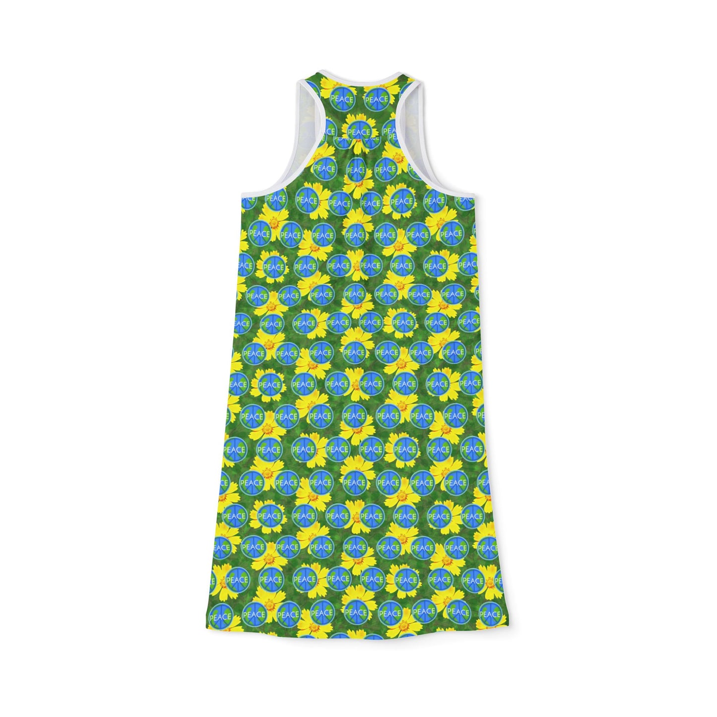 Peace on Earth Women's Racerback Dress