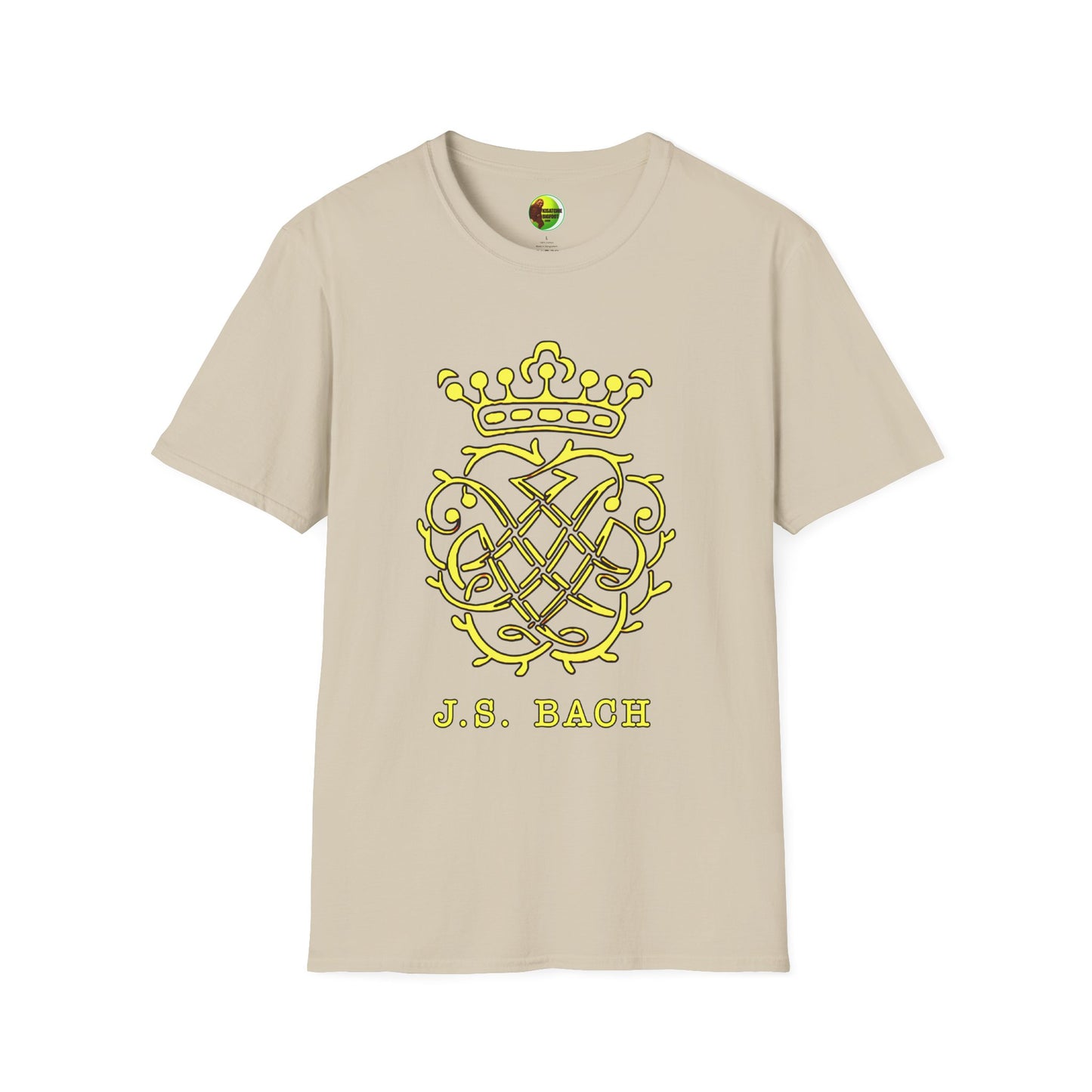 Bach Unisex Softstyle T-Shirt - Perfect for Music Lovers