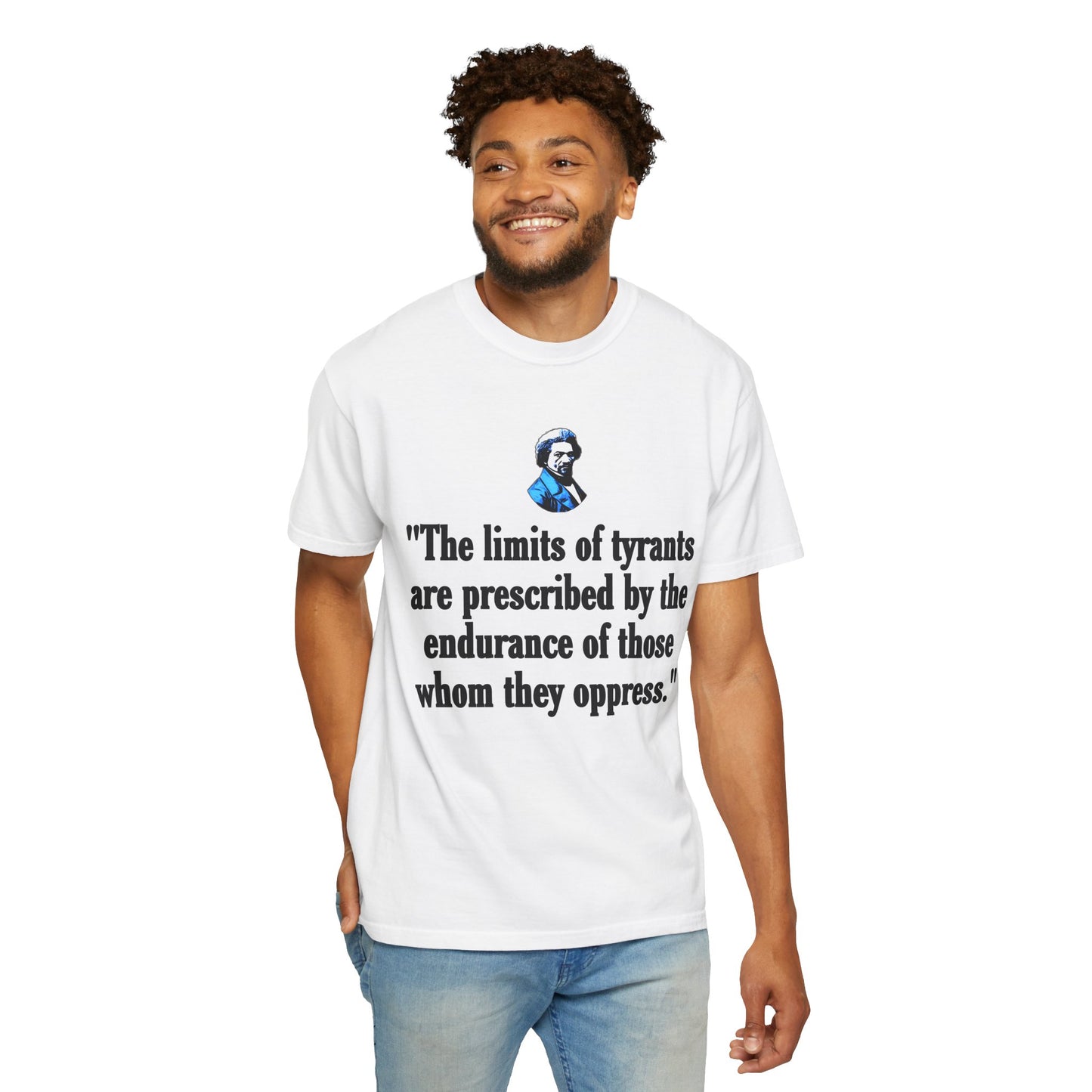 FREDERICK DOUGLASS Unisex Garment-Dyed Tee for Activists