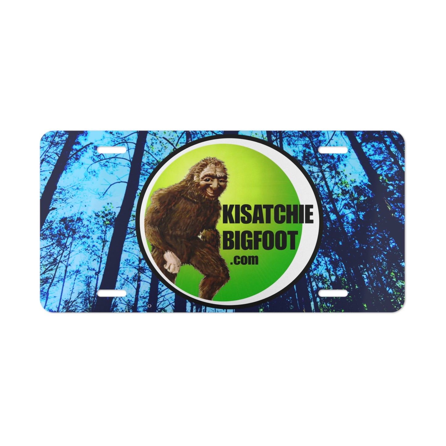 Custom Bigfoot Vanity Plate - Unique Car Accessory for Nature Lovers