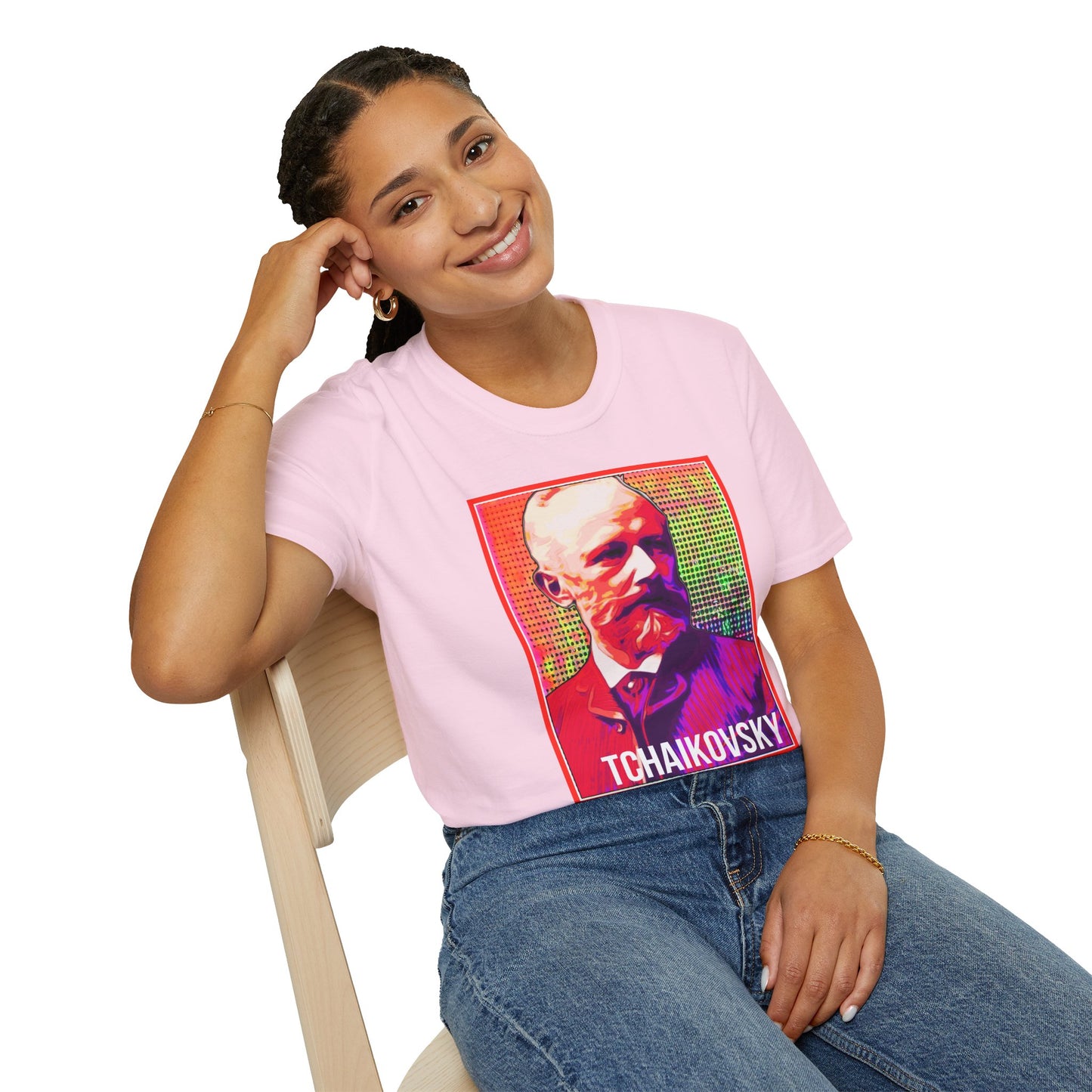 Tchaikovsky Unisex Softstyle T-Shirt - Perfect for Music Lovers