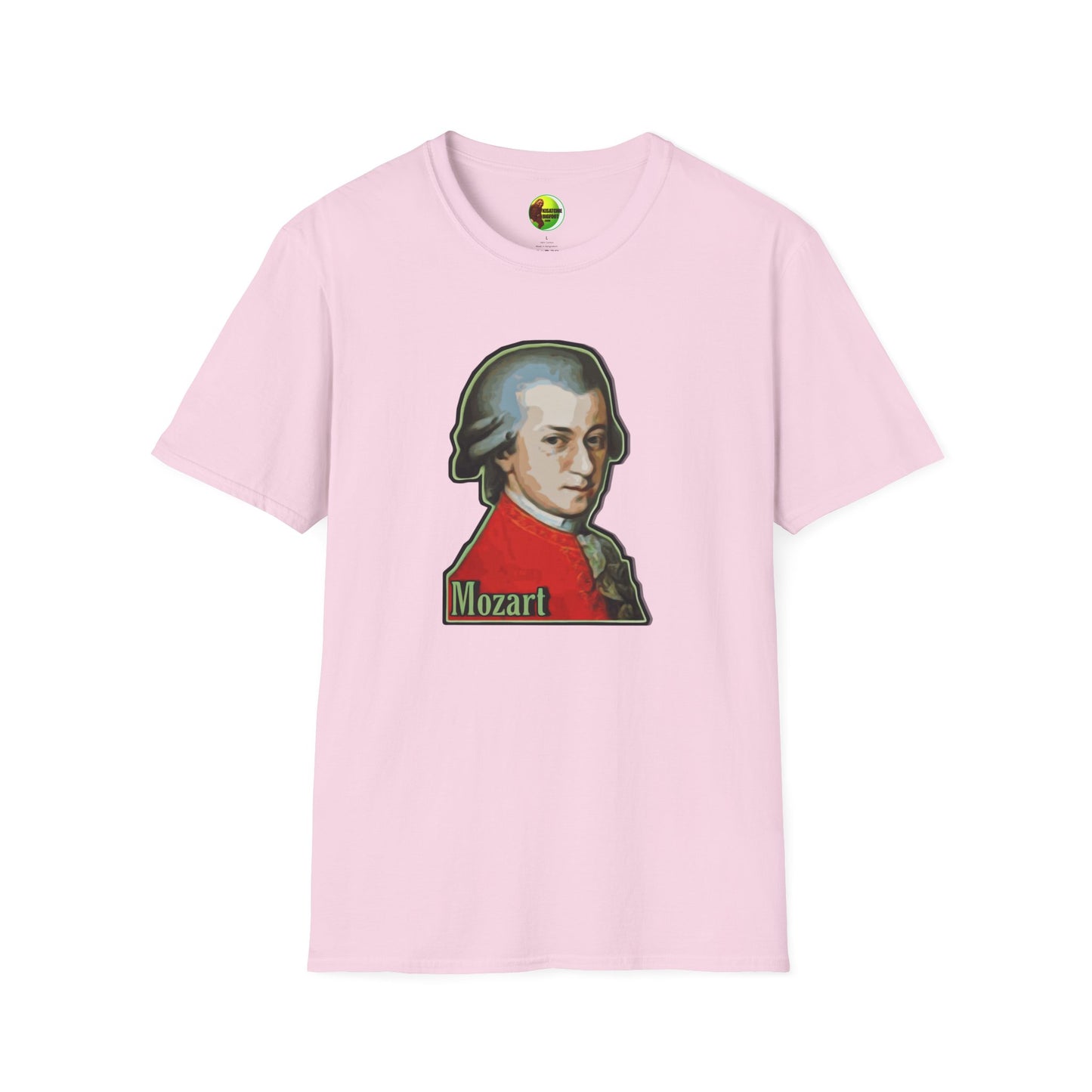Mozart Unisex Softstyle T-Shirt - Perfect for Music Lovers