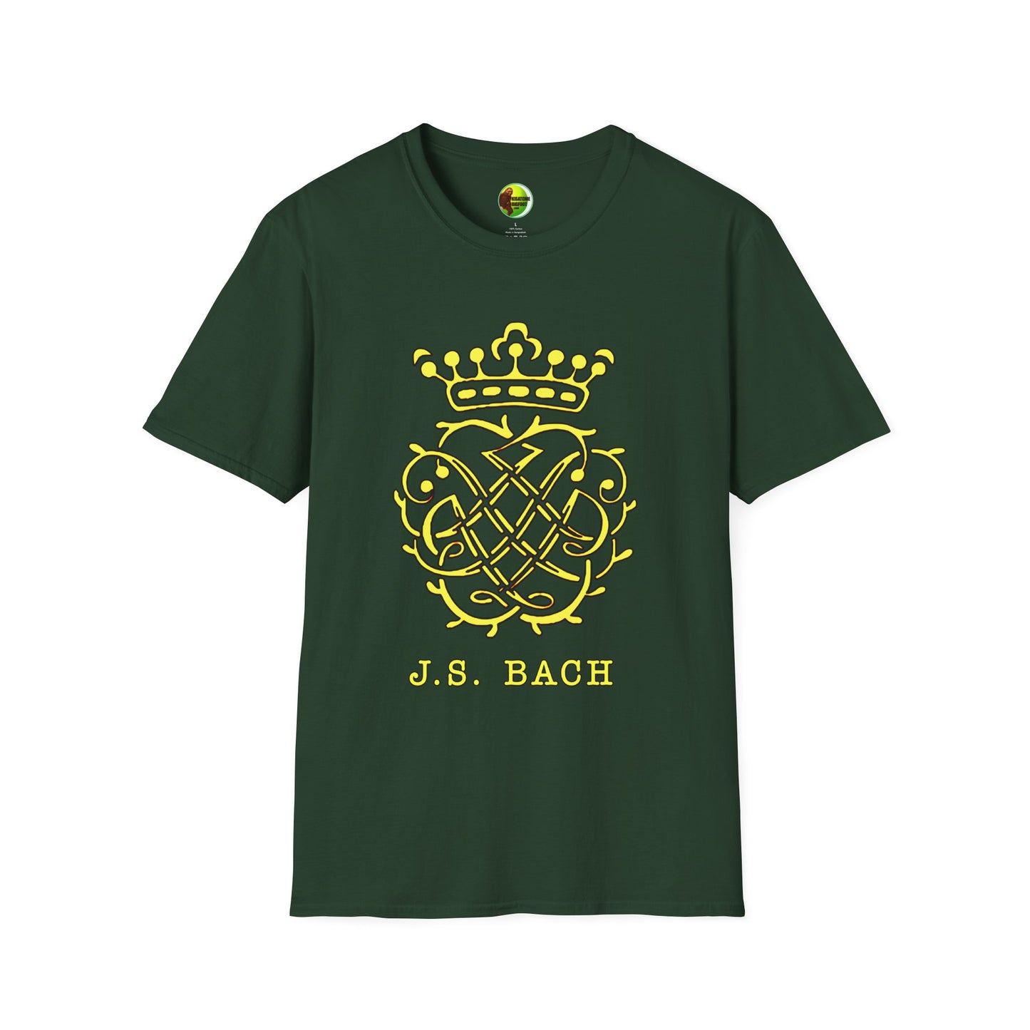 Bach Unisex Softstyle T-Shirt - Perfect for Music Lovers