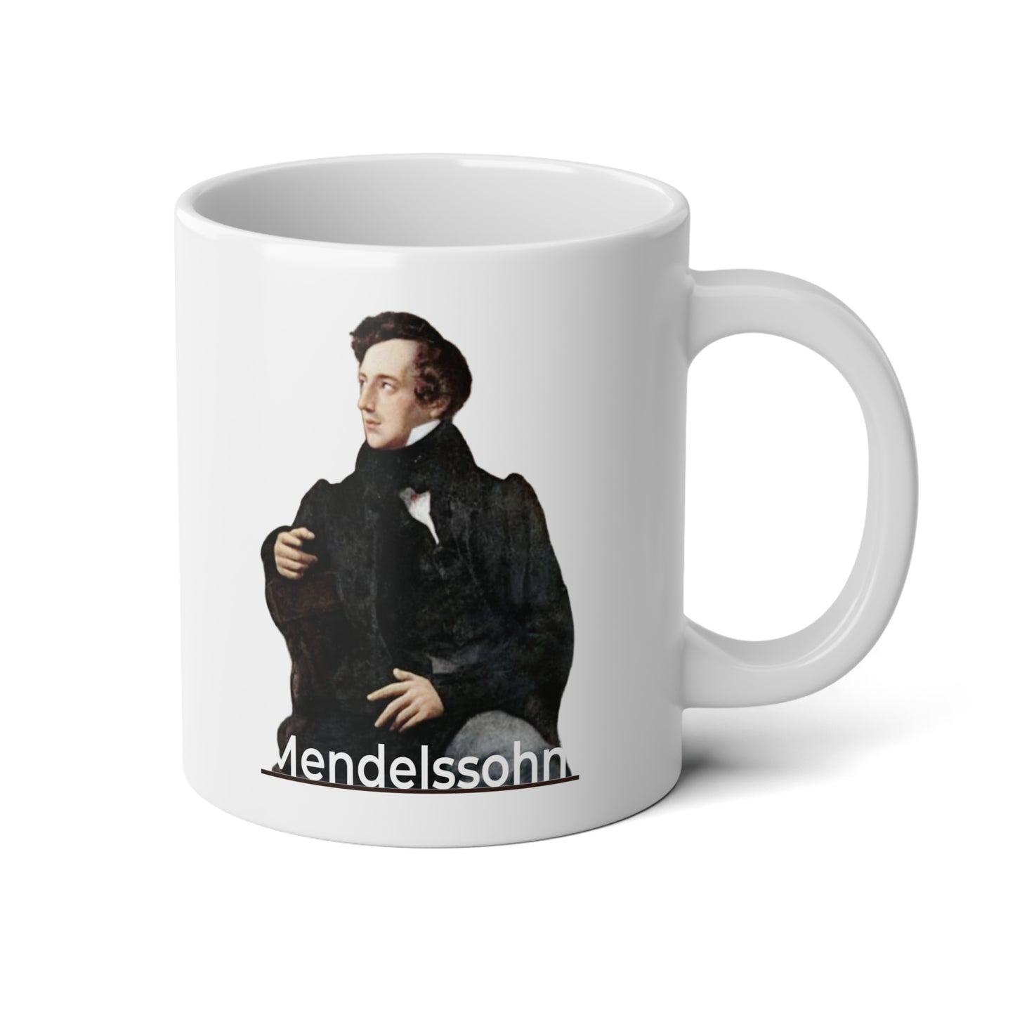 Mendelssohn Jumbo Mug, 20oz