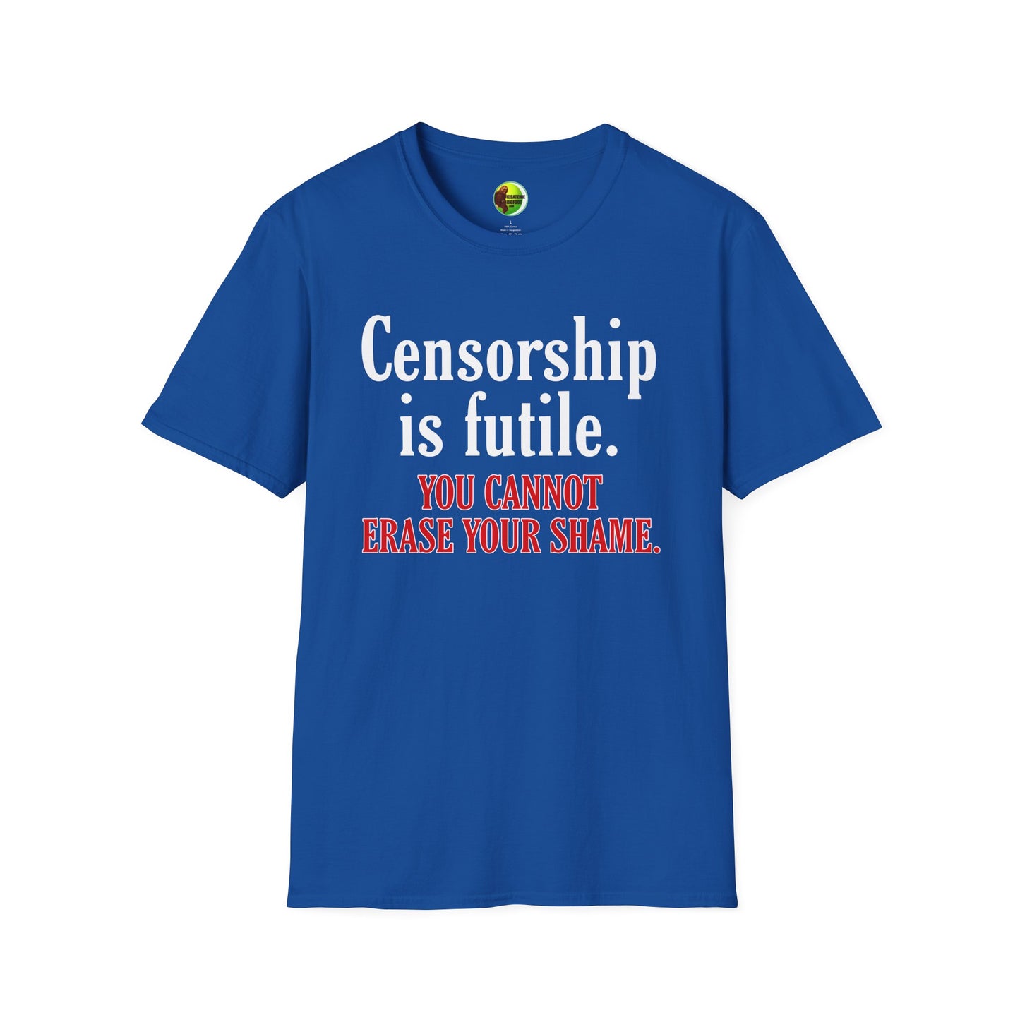 Censorship Unisex Softstyle T-Shirt
