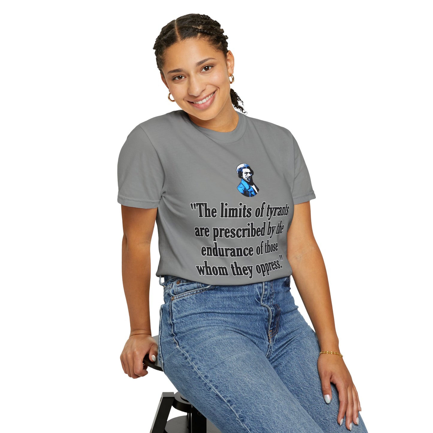 FREDERICK DOUGLASS Unisex Garment-Dyed Tee for Activists