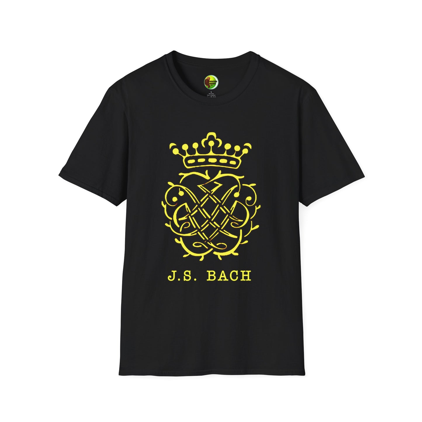 Bach Unisex Softstyle T-Shirt - Perfect for Music Lovers