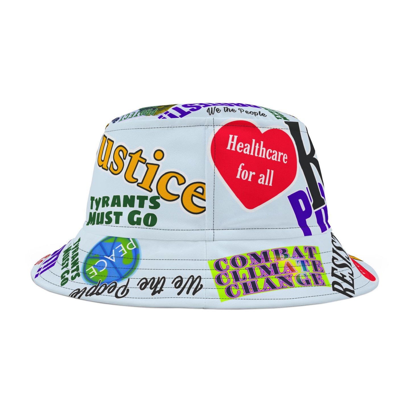 PROTESTER Bucket Hat BLUE
