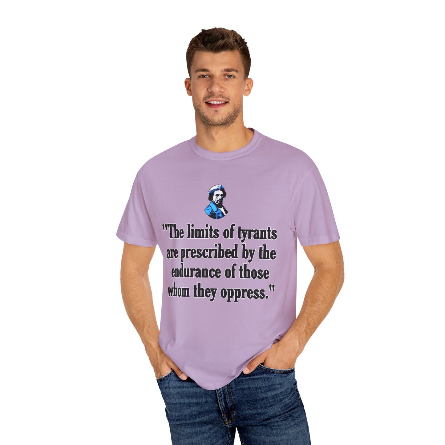 FREDERICK DOUGLASS Unisex Garment-Dyed Tee for Activists