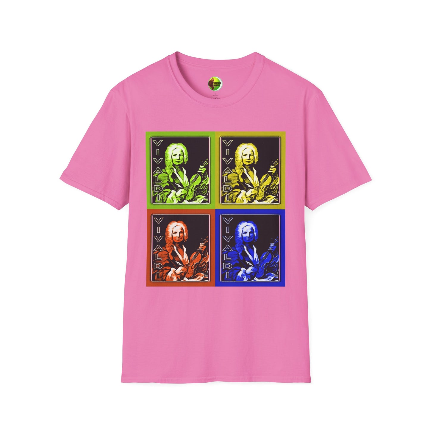 Vivaldi Unisex Softstyle T-Shirt - Perfect for Music Lovers