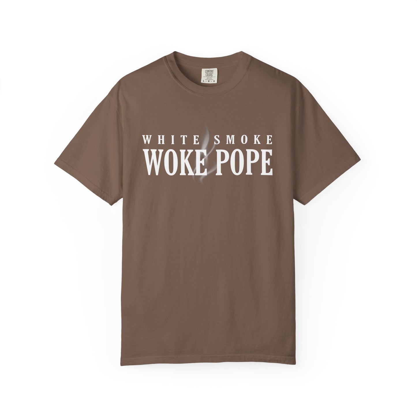 Woke Pope T-Shirt - Unisex Garment-Dyed Tee for Activists
