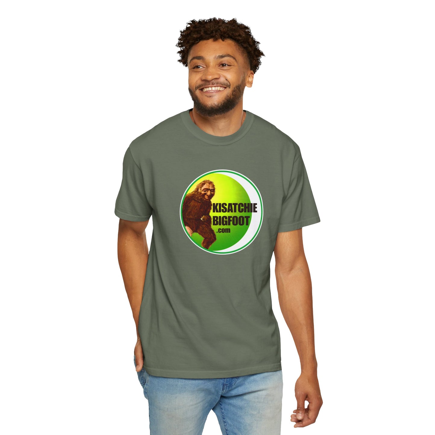 "Kisatchie Bigfoot" T-Shirt - Unisex Garment-Dyed Tee