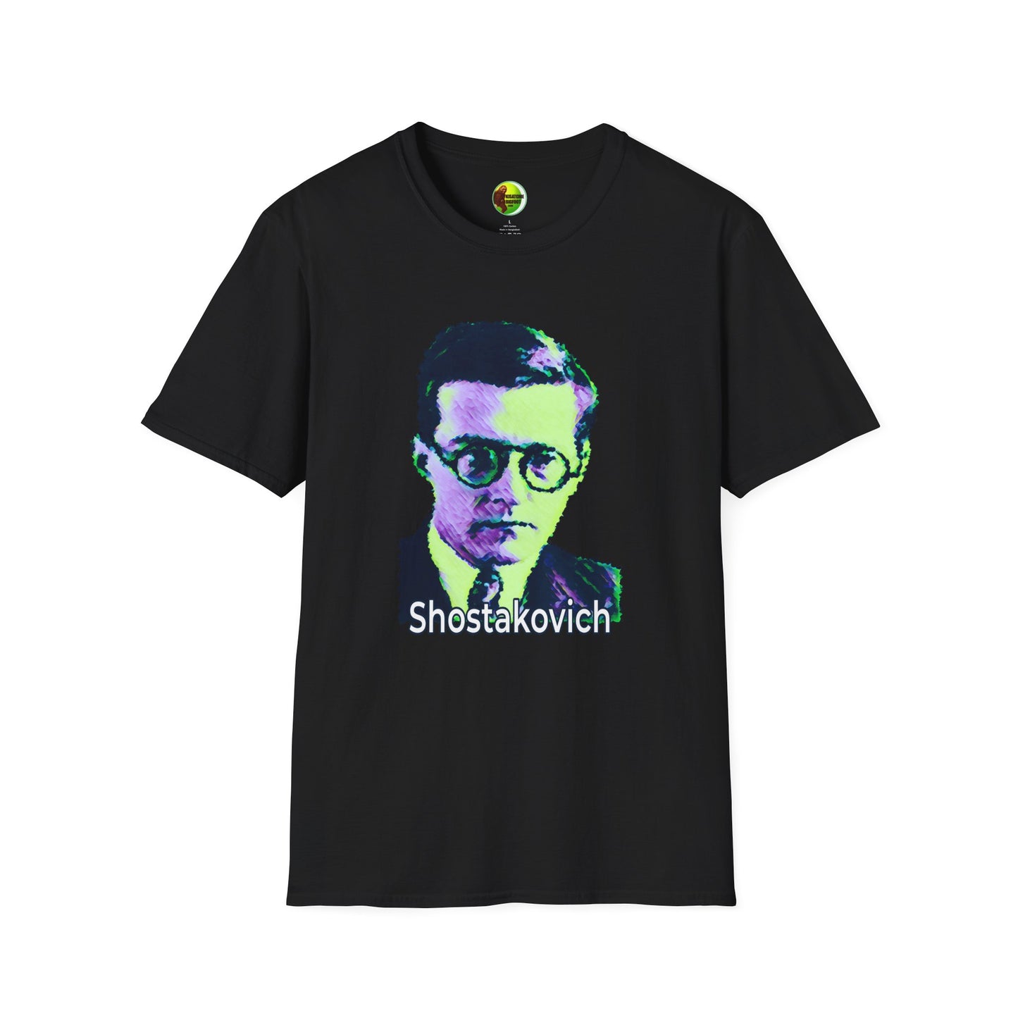 Shostakovich Unisex Softstyle T-Shirt - Perfect for Music Lovers