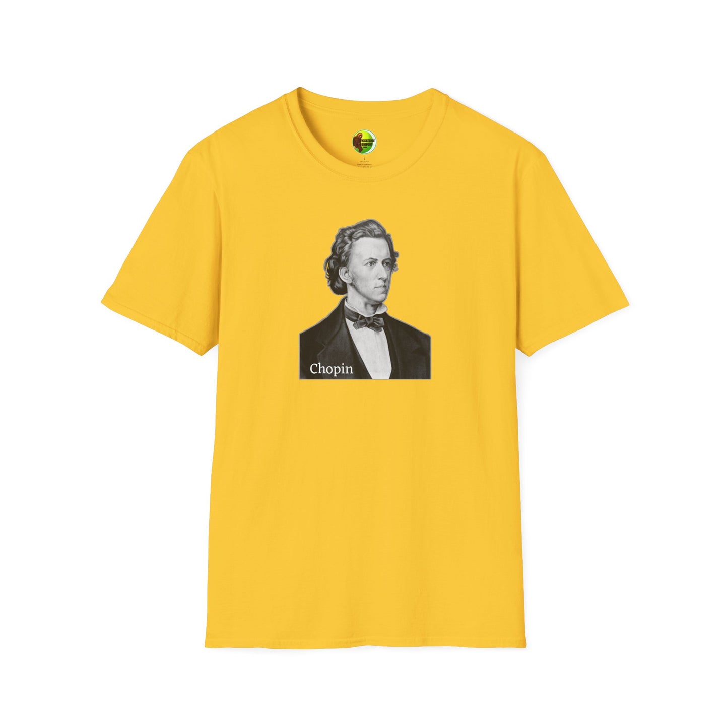 Chopin Unisex Softstyle T-Shirt - Perfect for Music Lovers