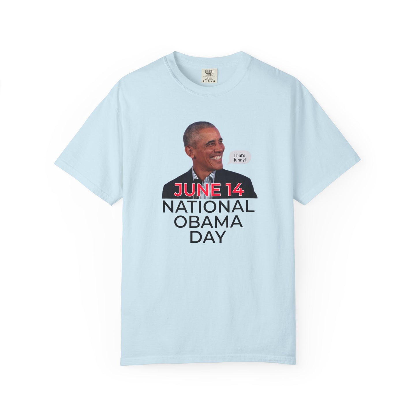 "National Obama Day" T-Shirt - Unisex Garment-Dyed Tee for Activists