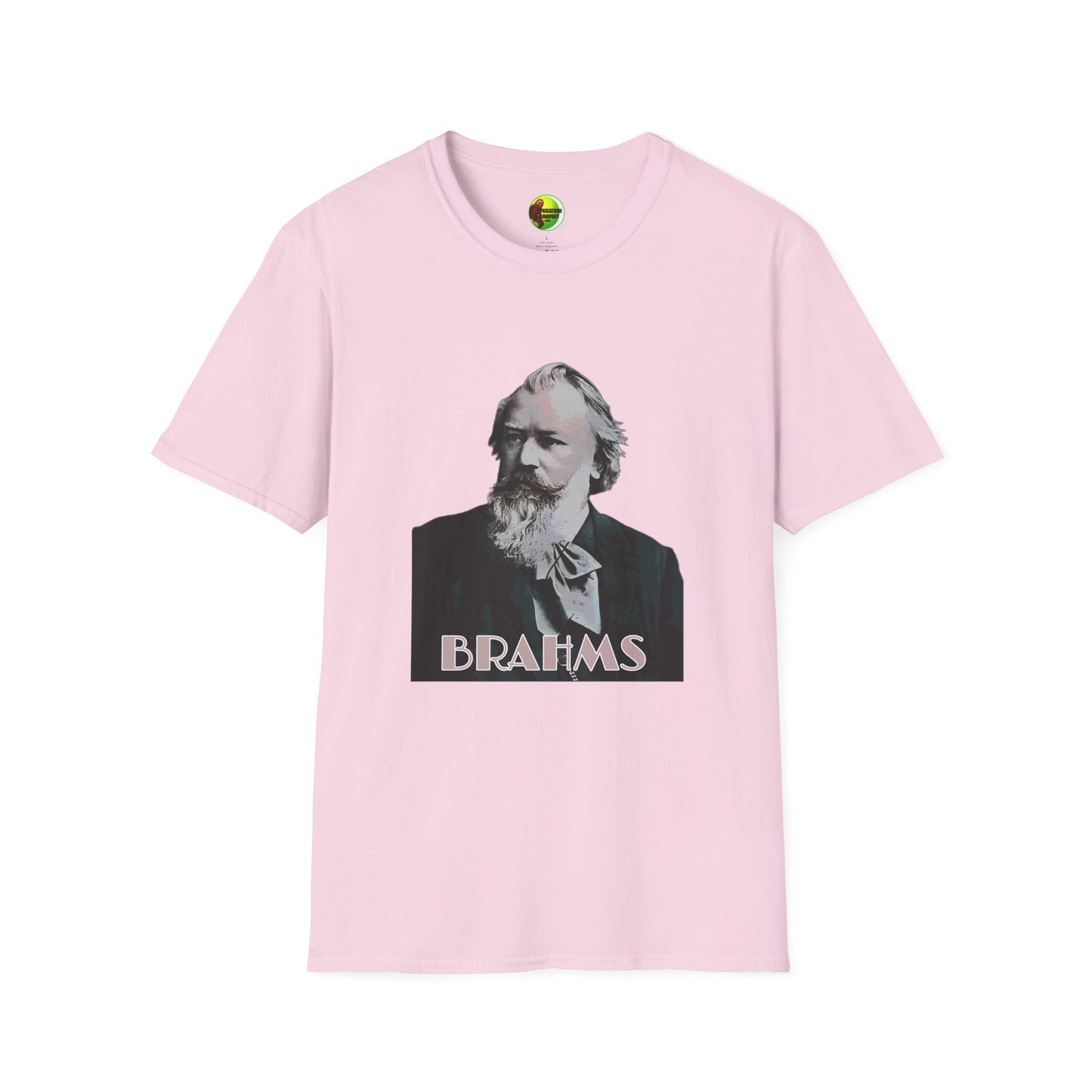 Brahms Unisex Softstyle T-Shirt - Perfect for Music Lovers