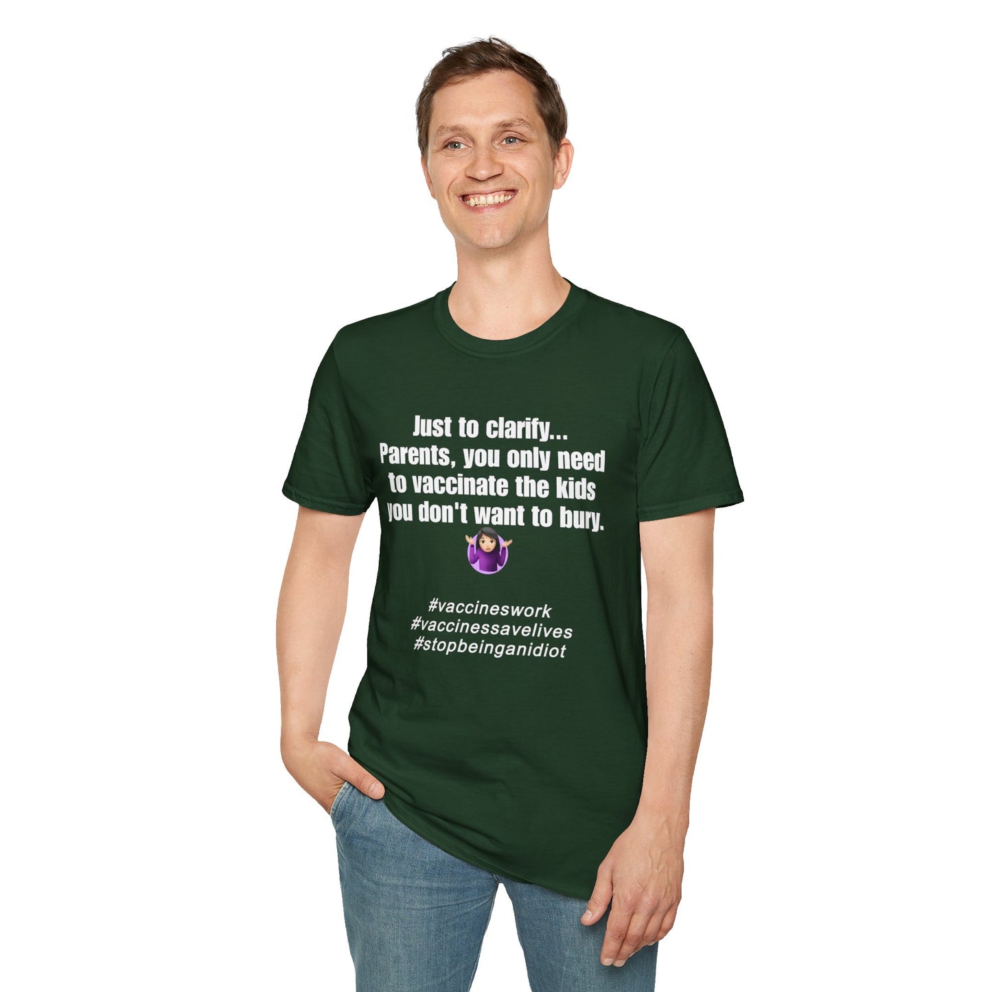 Vaccinate Unisex Softstyle T-Shirt