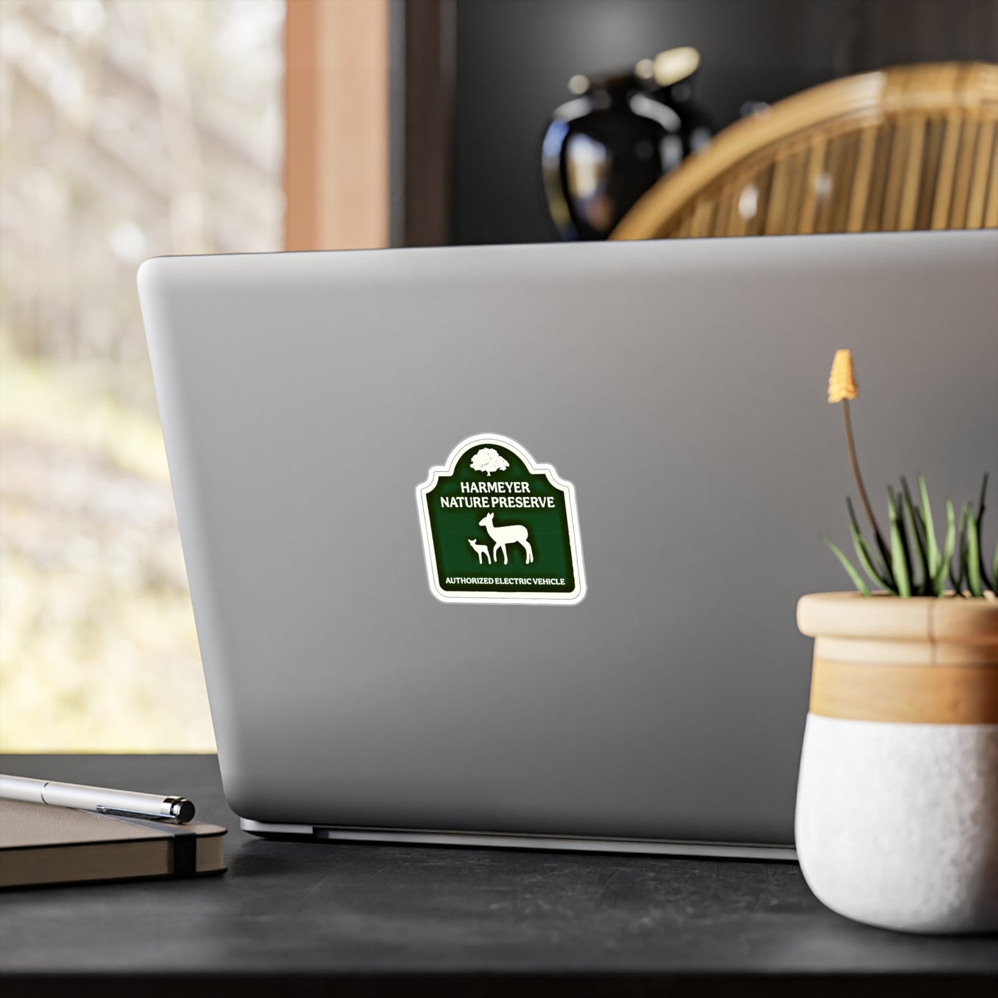 Nature Preserve Vinyl Decals | Eco-Friendly Stickers for Car Windows, Home Decor, Laptop, Gifts for Nature Lovers, Outdoor Enthusiasts