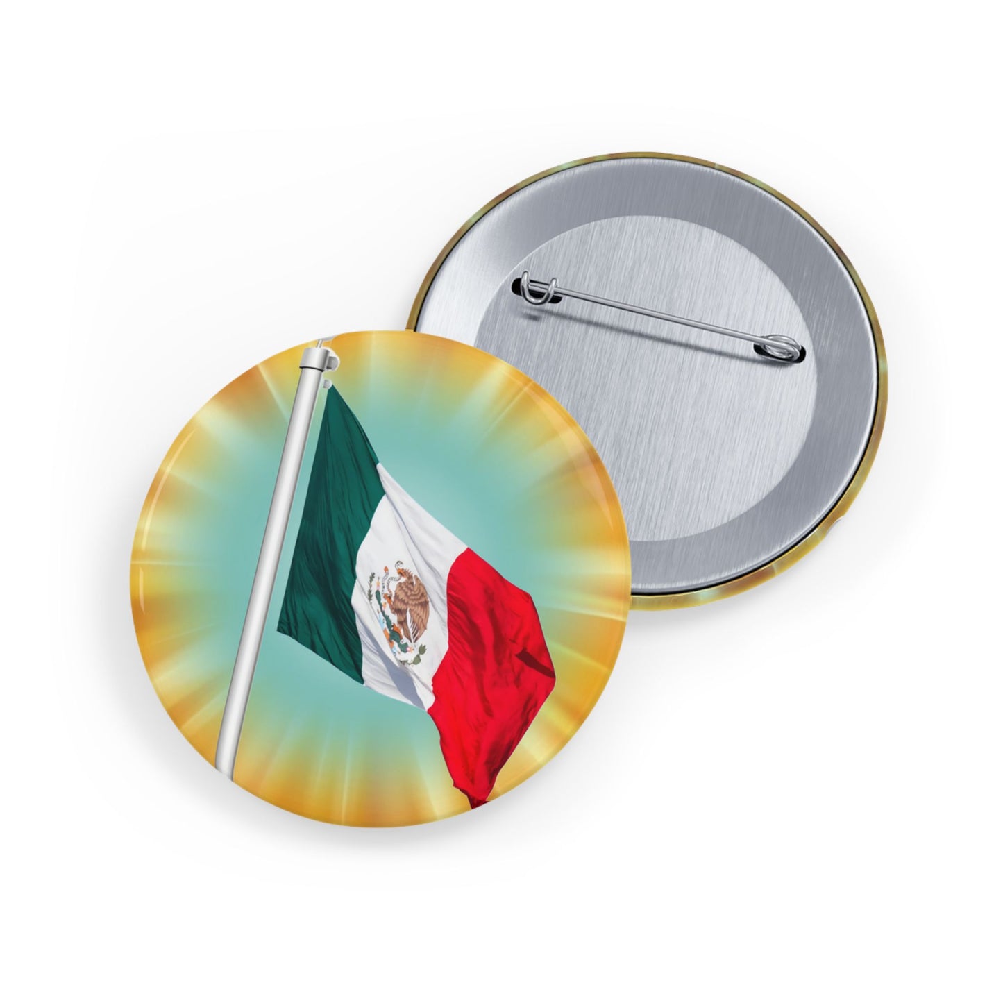 Mexican Pride Buttons
