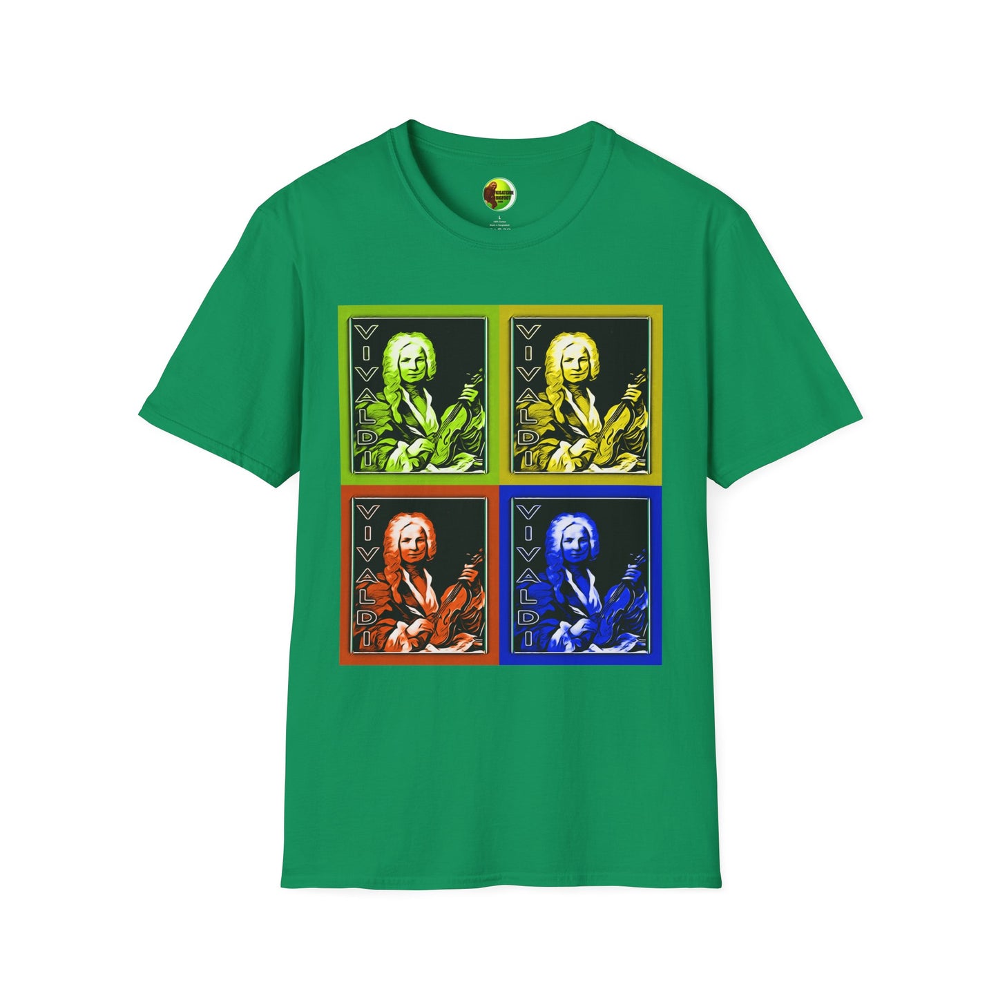 Vivaldi Unisex Softstyle T-Shirt - Perfect for Music Lovers
