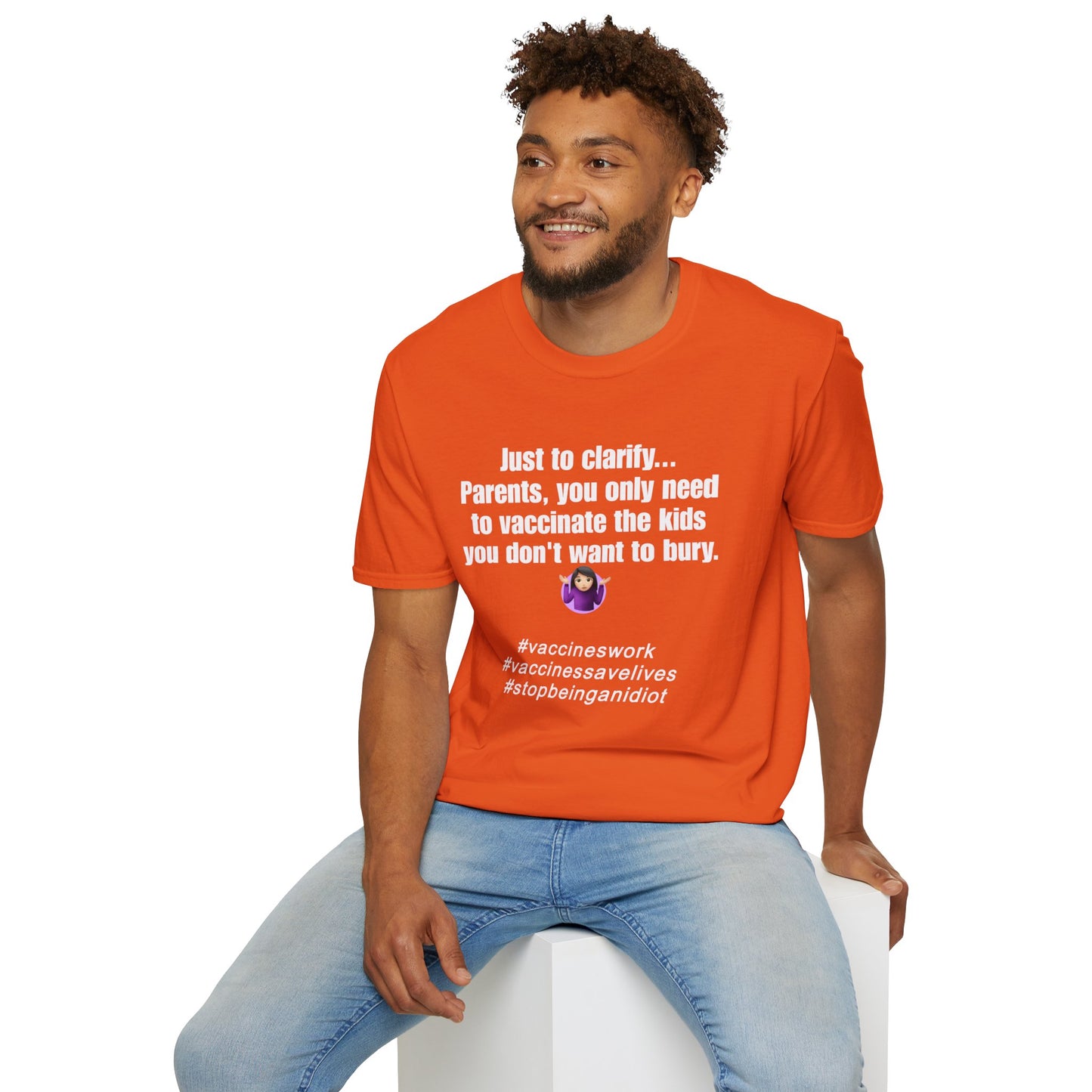 Vaccinate Unisex Softstyle T-Shirt