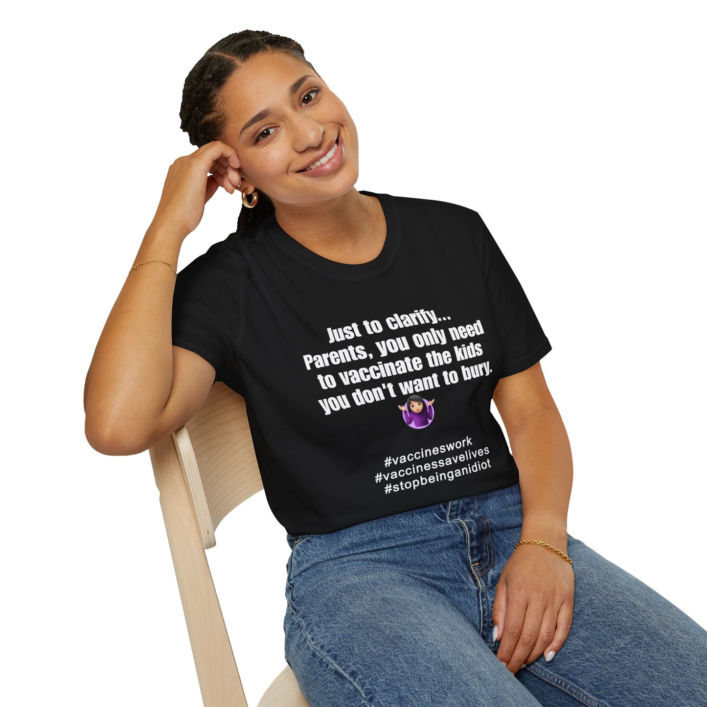 Vaccinate Unisex Softstyle T-Shirt