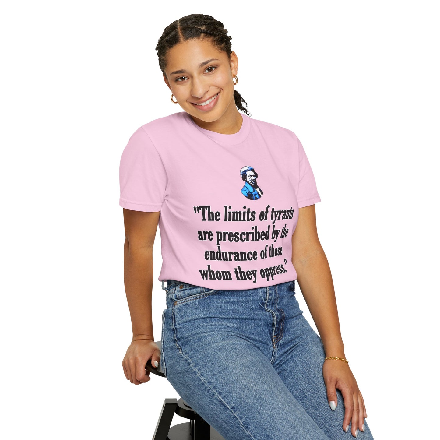 FREDERICK DOUGLASS Unisex Garment-Dyed Tee for Activists