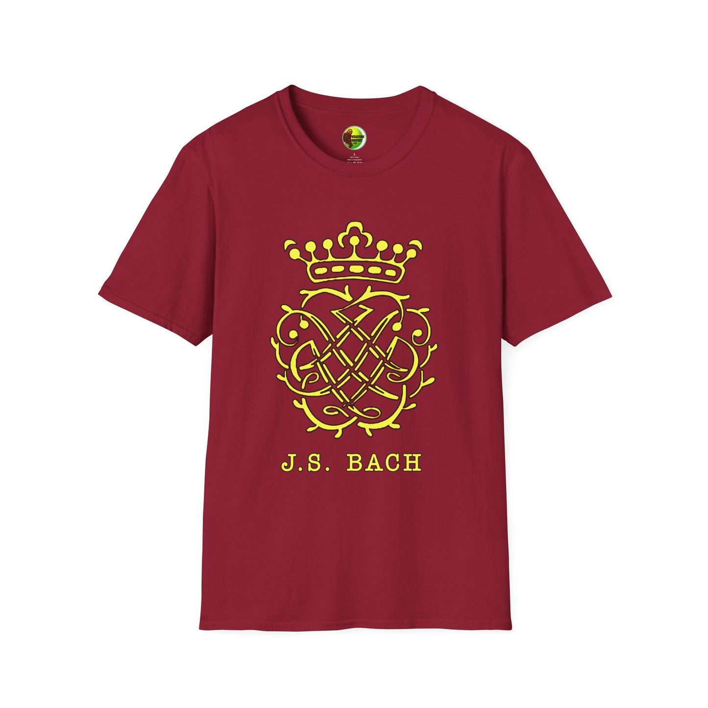 Bach Unisex Softstyle T-Shirt - Perfect for Music Lovers