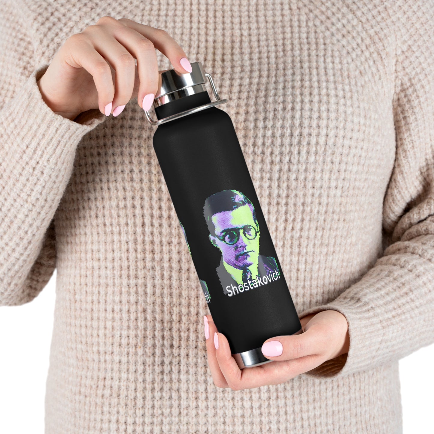Shostakovich Copper Vacuum Insulated Bottle, 22oz